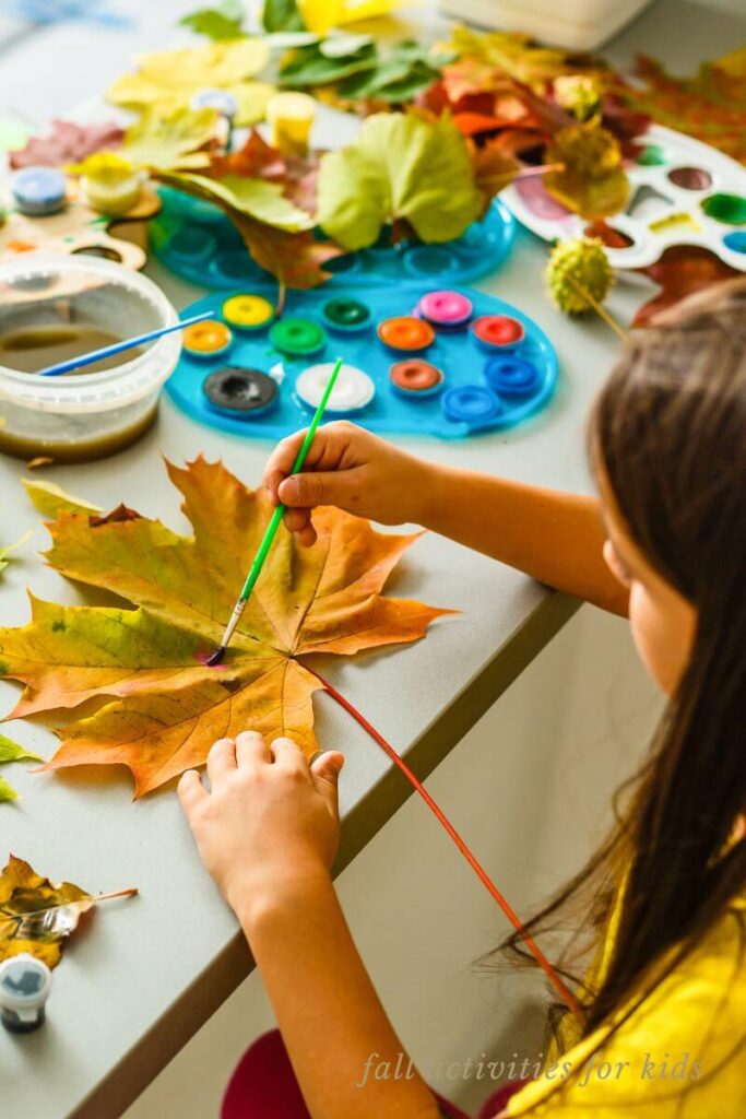 fall activities for kids list