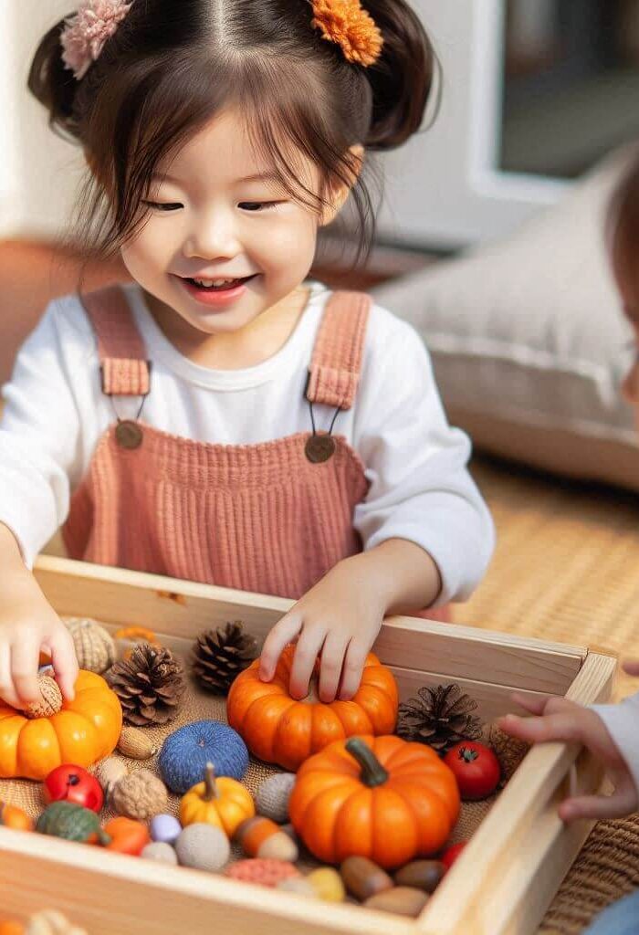 Fall Sensory Bins: Ideas for Creating Bins with Autumn Elements