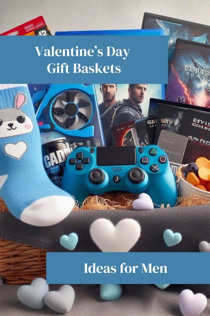 men’s Valentine’s Day basket